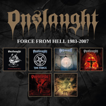 ONSLAUGHT Force From Hell 1983-2007 6CD BOXSET [CD]